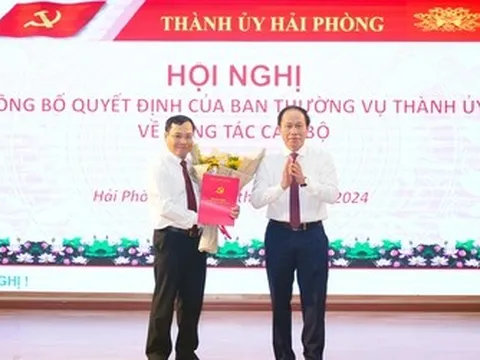 Hải Phòng: Huyện Thủy Nguyên có tân Bí thư