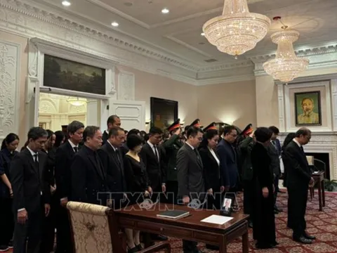 Đại sứ quán Việt Nam tại các nước mở sổ tang, tổ chức lễ viếng Tổng Bí thư Nguyễn Phú Trọng