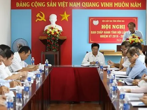 Hội Luật gia tỉnh Đồng Nai tổ chức Hội nghị sơ kết 6 tháng đầu năm