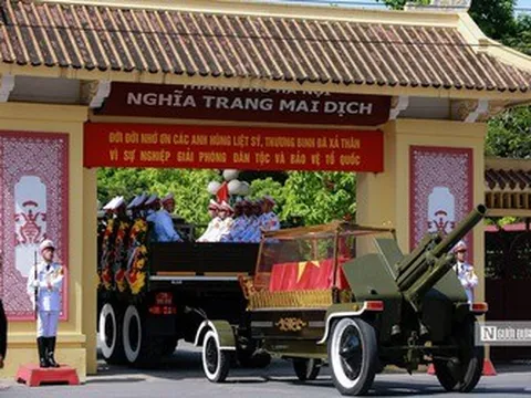 Cử hành trọng thể Lễ an táng Tổng Bí thư Nguyễn Phú Trọng