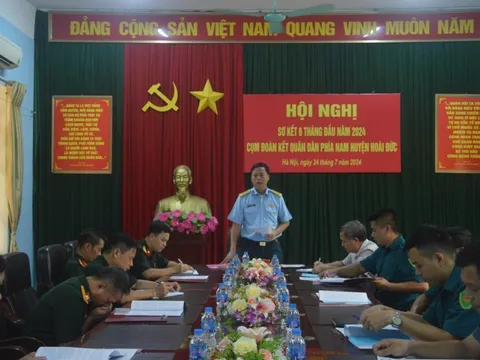 Cụm địa bàn phía Nam huyện Hoài Đức: Đạt nhiều kết quả hoạt động trong 6 tháng đầu năm