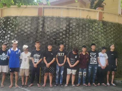 Thái Nguyên: Khởi tố 11 bị can về tội gây rối trật tự công cộng
