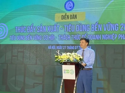 Diễn đàn 'Tiêu dùng bền vững: Cơ hội - Thách thức để doanh nghiệp phát triển'