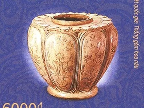 Giới thiệu bộ tem ‘Bảo vật quốc gia: Đồ gốm’
