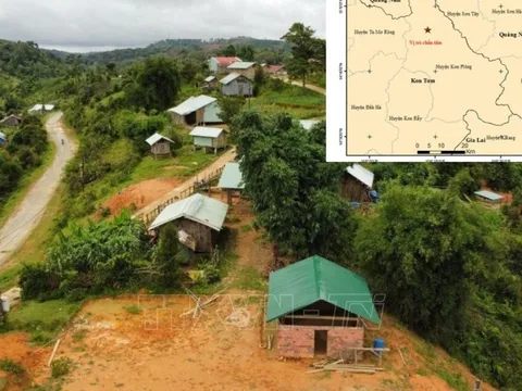 Chủ động khắc phục hậu quả động đất tại địa bàn huyện Kon Plông, tỉnh Kon Tum