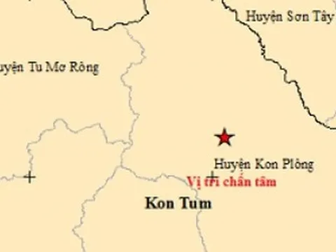 ''Hiện tượng lạ'' Kon Tum lại xảy ra 9 trận động đất trong hôm nay (31/7)