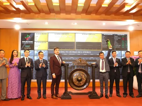 Cổ phiếu BGE của BCG Energy chính thức lên sàn UPCoM