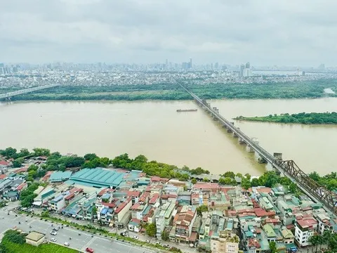 Đẩy nhanh tiến độ phát triển trục sông Hồng thành trục cảnh quan đô thị của Thủ đô