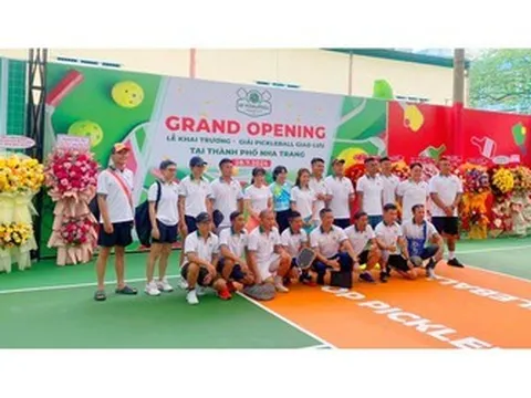 Khánh Hòa: Đông đảo vận động viên đến tranh tài tại giải đấu Pickleball ở Nha Trang