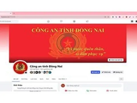 Công an tỉnh Đồng Nai tiếp nhận thông tin tố giác tội phạm qua Fanpage