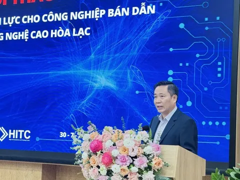 Khu CNC Hòa Lạc: Kết nối '3 nhà' để phát triển nhân lực ngành bán dẫn