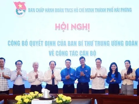 Thành Đoàn Hải Phòng có tân Bí thư