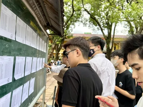 68,5% thí sinh dự thi tốt nghiệp THPT đăng ký xét tuyển ĐH