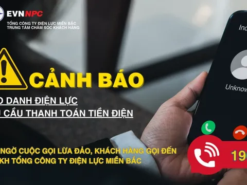 Cảnh báo mạo danh nhân viên Điện lực yêu cầu thanh toán tiền điện vào tài khoản cá nhân