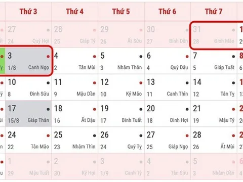 Người lao động được nghỉ Quốc khánh 4 ngày