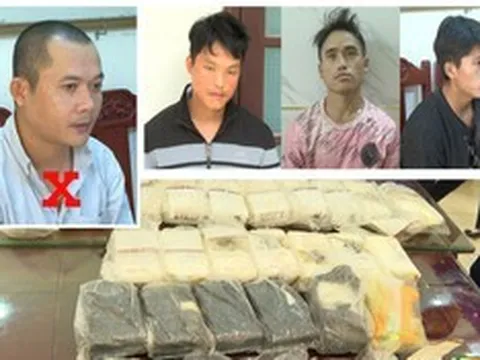 Phá đường dây vận chuyển ma túy xuyên quốc gia, thu giữ 34kg ma túy đá