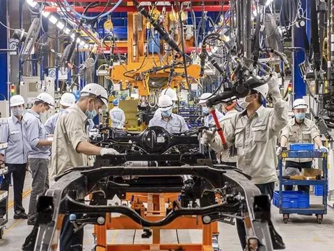 Tốc độ tăng sản lượng sản xuất tháng 7 của Việt Nam đạt mức tăng cao nhất kể từ tháng 3/2011