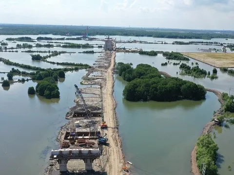 Hiện trạng dự án cầu gần 4.900 tỷ đồng nối Bà Rịa - Vũng Tàu và Đồng Nai