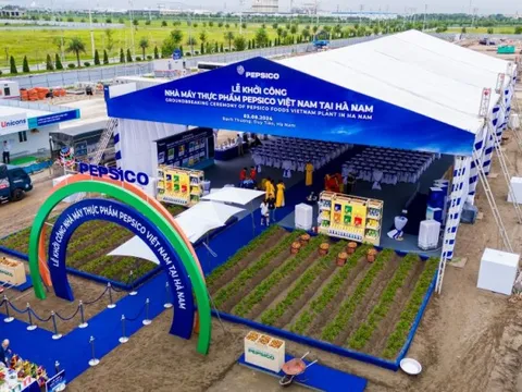 Sẽ sử dụng năng lượng tái tạo tại nhà máy sản xuất của PepsiCo tại Hà Nam