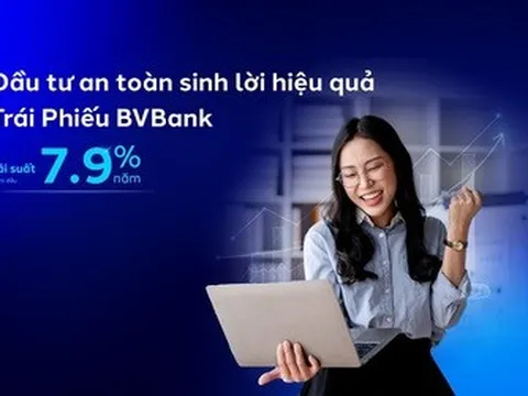 BVBank chính thức phát hành trái phiếu đại chúng lãi suất 7.9%/năm tại các điểm giao dịch trên toàn quốc