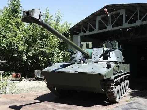 Pháo tự hành Lotos thử nghiệm trong thực chiến ở Ukraine