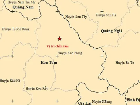 Kon Tum lại xảy ra động đất liên tiếp, có trận 4,2 độ
