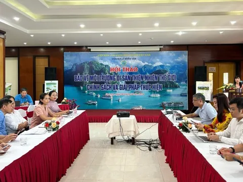 Nỗ lực bảo vệ môi trường di sản thiên nhiên thế giới