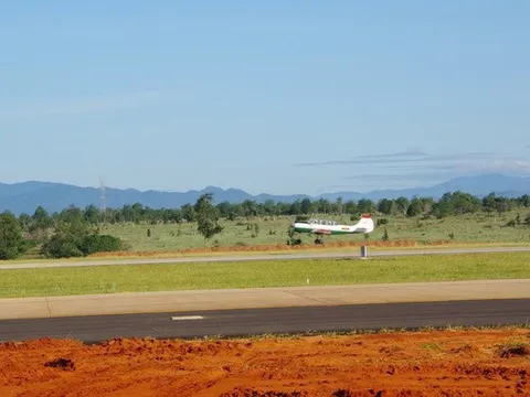 Trung đoàn 920 tổ chức thành công ban bay cán bộ trên sân bay Phan Thiết