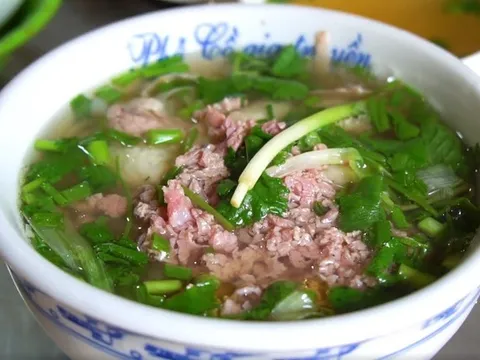 Phở Nam Định trở thành Di sản văn hóa phi vật thể quốc gia