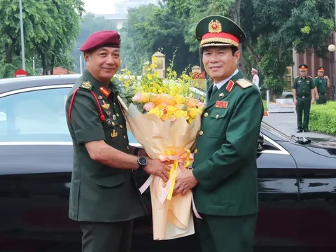 Tư lệnh Lực lượng Quốc phòng Malaysia đến Việt Nam