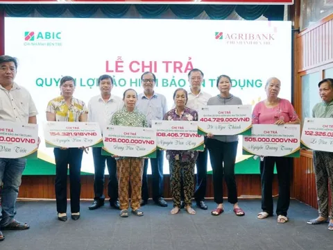 Bảo hiểm ABIC chi trả 2,1 tỷ đồng quyền lợi Bảo an tín dụng