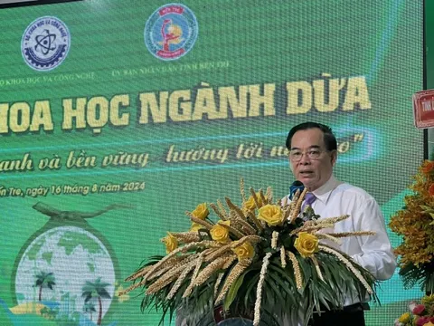 Bến Tre phát triển ngành dừa xanh và bền vững hướng đến net zero
