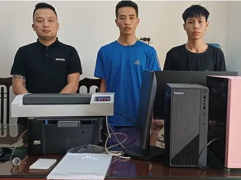 Triệt phá đường dây làm giả căn cước cho người chưa đủ tuổi lao động