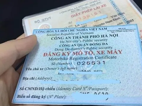 Trường hợp bắt buộc phải đi làm lại đăng ký xe, biển số xe, ai cũng nên biết