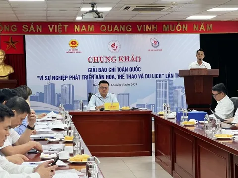 119 tác phẩm vào chung khảo Giải báo chí Vì sự nghiệp phát triển văn hóa, thể thao và du lịch 2024