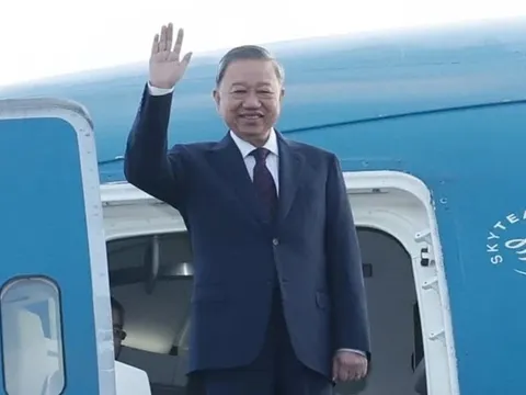 Tổng Bí thư, Chủ tịch nước Tô Lâm lên đường thăm cấp Nhà nước tới Cộng hòa nhân dân Trung Hoa