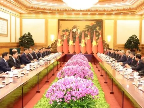 Hội đàm cấp cao giữa Tổng Bí thư, Chủ tịch nước Việt Nam và Trung Quốc