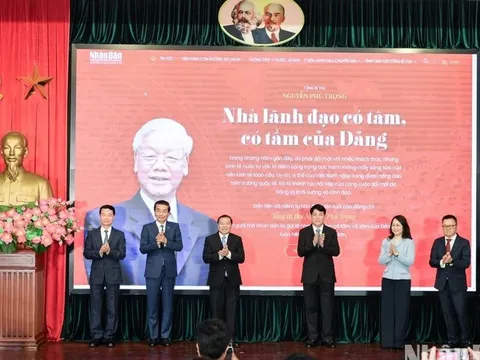 Khai trương Trang thông tin đặc biệt "Tổng Bí thư Nguyễn Phú Trọng - Nhà lãnh đạo có tâm, có tầm của Đảng"
