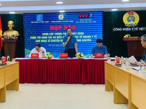 Thi sáng tác và biểu diễn ca khúc tôn vinh người lao động ngành Y