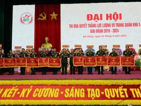 Thi đua quyết thắng góp phần xây dựng LLVT Quân khu 5 vững mạnh toàn diện