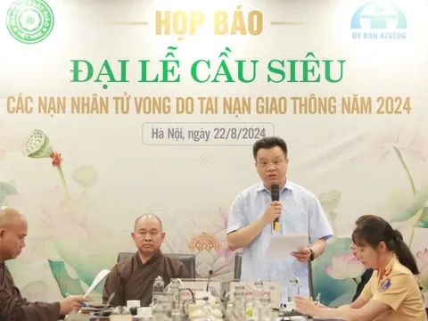 Đại lễ Cầu siêu các nạn nhân tử vong do tai nạn giao thông năm 2024 sẽ diễn ra tại Huế