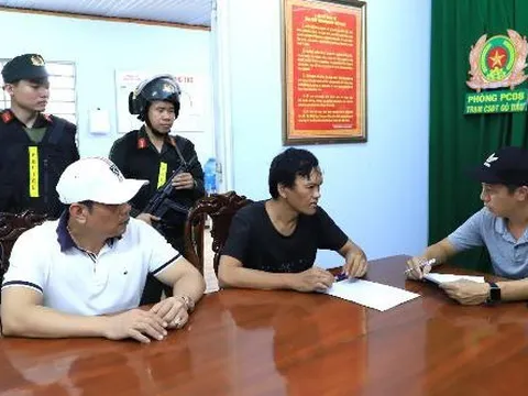 Bắt đối tượng chuyên thu tiền bảo kê chủ bè nuôi cá trên sông Thị Vải