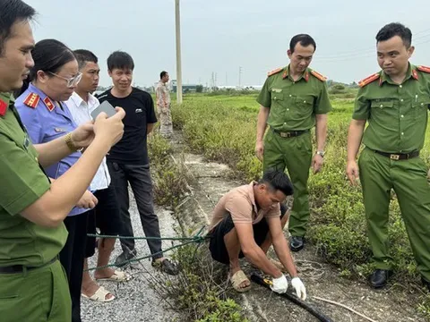 Bắt nhóm đối tượng trộm dây cáp điện bán phế liệu được hơn 1,2 tỷ đồng