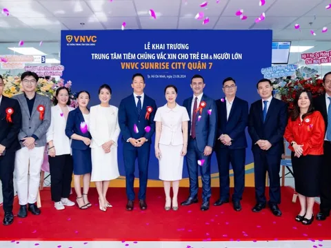 VNVC khai trương Trung tâm Sunrise City mới tại TPHCM