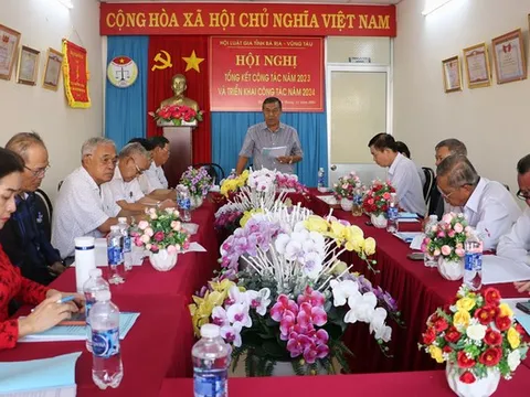 Hội Luật gia Bà Rịa - Vũng Tàu hướng đến Đại hội khóa VII, nhiệm kỳ 2024 - 2029