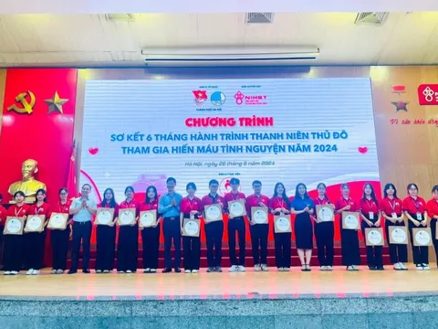 Hơn 50 nghìn đơn vị máu được hiến tặng trong 6 tháng đầu năm 2024