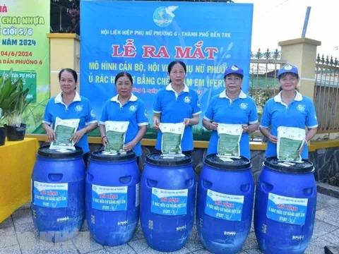 Bến Tre: Tăng cường phân loại chất thải rắn sinh hoạt tại nguồn