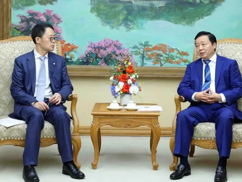 Phó Thủ tướng Trần Hồng Hà tiếp lãnh đạo Tập đoàn Xây dựng giao thông Trung Quốc