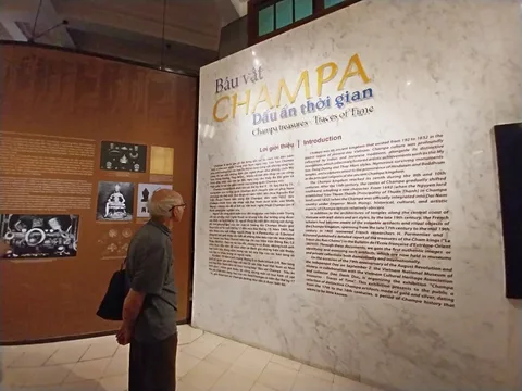 Độc đáo trưng bày chuyên đề: “Báu vật Champa - Dấu ấn thời gian“