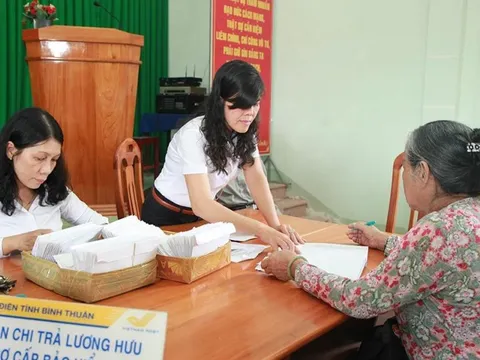 Thay đổi lịch chi trả lương hưu tháng 9